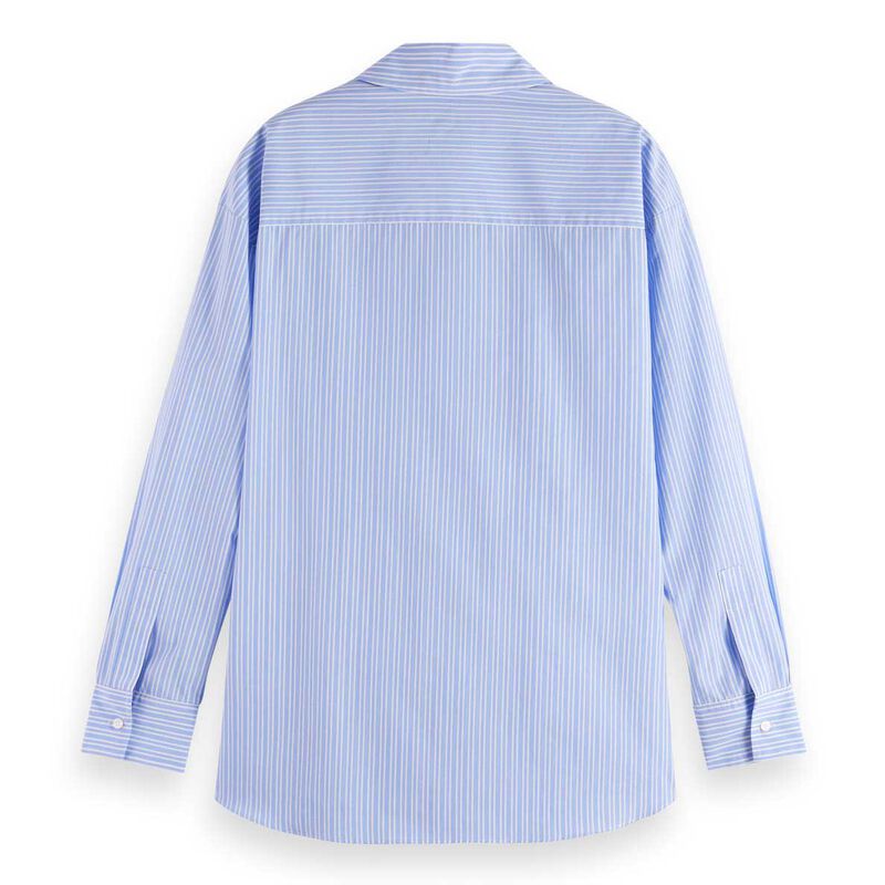 Scotch & Soda Striped Knotted Shirt image number 1